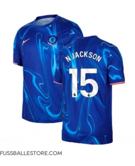 Günstige Chelsea Nicolas Jackson #15 Heimtrikot 2024-25 Kurzarm